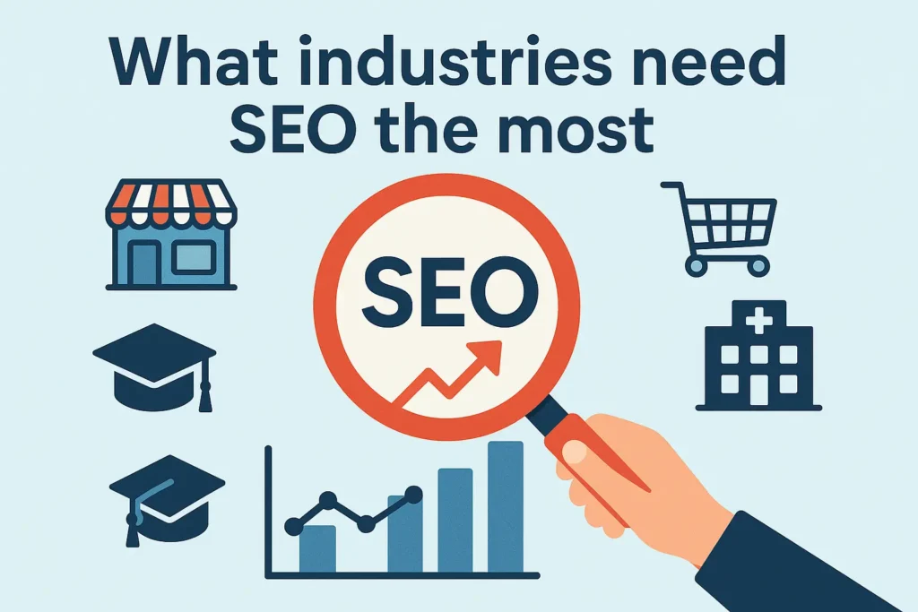 What industries need SEO the most